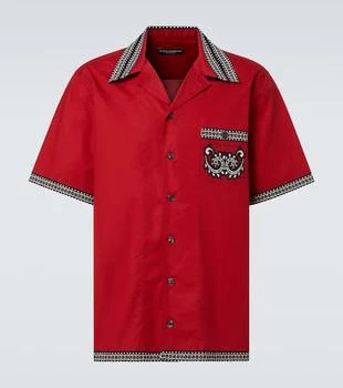 Dolce 
Gabbana | Bandana cotton bowling shirt