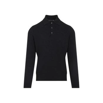 Brunello Cucinelli | Brunello Cucinelli Long-Sleeved Knitted Polo Shirt