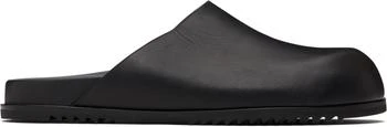 Rick Owens | Black Concordians Granola Mules