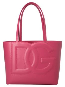 Dolce & Gabbana | Dolce & Gabbana Logo Embossed Small Shopping Bag