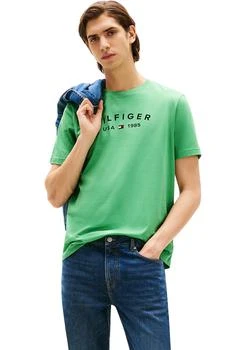 Tommy Hilfiger Father’s Day T-Shirt with Printed Chest Logo