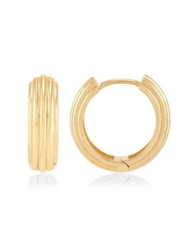 Saks Fifth Avenue | 14K Yellow Gold Huggie Earrings