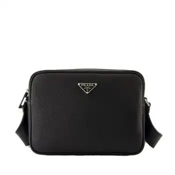 Prada | Prada Triangle-Logo Zipped Crossbody Bag