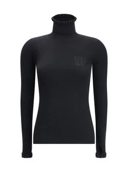 Valentino | Valentino Logo Embroidered High Neck Jumper