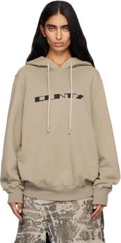 Rick Owens | Taupe Concordians Oversized Hoodie