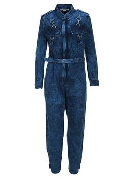 Stella McCartney | Stella McCartney Bleached Effect Denim Jumpsuit