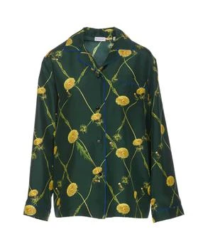 Burberry | Burberry Floral Printed Long-Sleeved Shirt