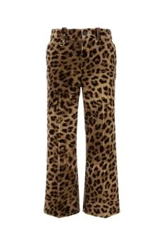 Chloé | Chloé Leopard-Print Cropped Pants