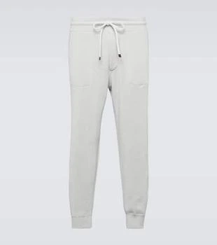Brunello Cucinelli | Ribbed-knit cotton sweatpants