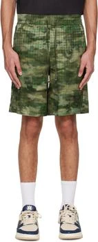 AMIRI | Green MA Quad Camo Shorts