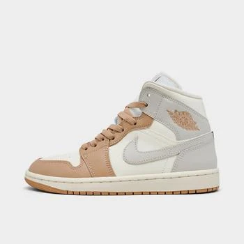 Jordan Womens Air Jordan Retro 1 Mid Casual Shoes