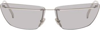 Prada | Gray PR C52S Sunglasses