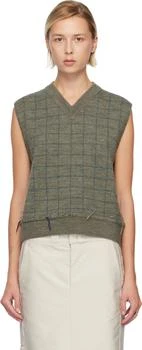MAISON MARGIELA | Green Knit Vest
