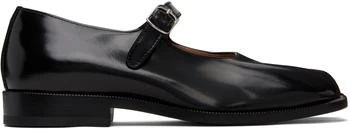 MAISON MARGIELA | Black Tabi City Mary-Jane Loafers