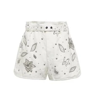 Isabel Marant | Cotton and linen shorts
