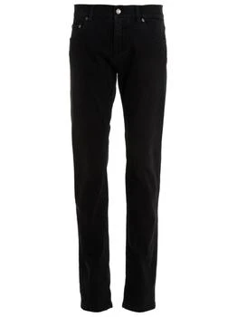 Dolce & Gabbana | Dolce & Gabbana Logo Plaque Slim-Fit Jeans