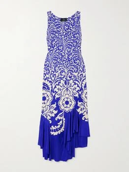 ETRO | Asymmetric Printed Jersey Maxi Dress  - IT46