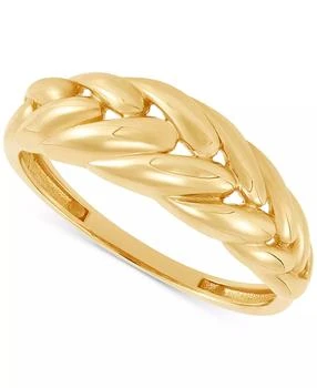 Macy's | Polished Wheat Design Fashion Ring in 10k Gold