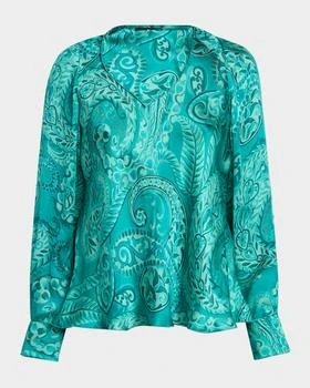 ETRO | Paisley Scarf Blouse