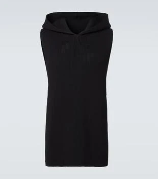 Rick Owens | Ribbed-knit virgin wool sweater vest