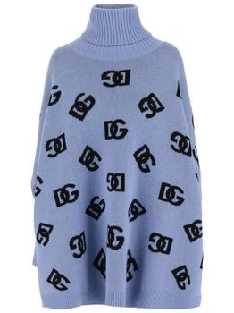 Dolce 
Gabbana | Dolce 
Gabbana Logo Detailed High Neck Jumper