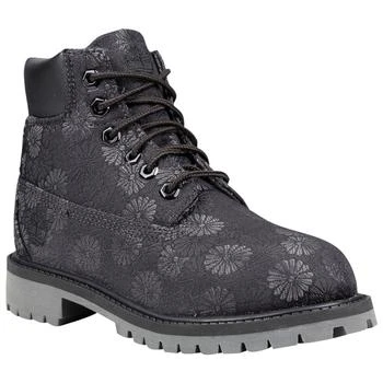 6 Inch Classic Boot Black Floral  TB-0A177S-001 Grade-School