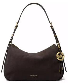 Michael Kors Michael Kors Nolita Medium Nubuck Convertible Shoulder Bag