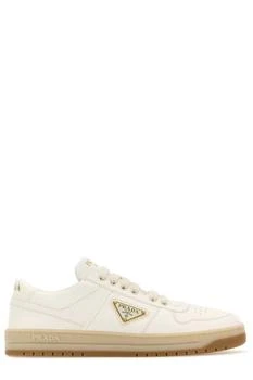 Prada | Prada Triangle-Logo Lace-Up Sneakers