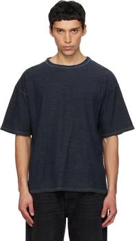 MAISON MARGIELA | Navy Exposed Seam T-shirt