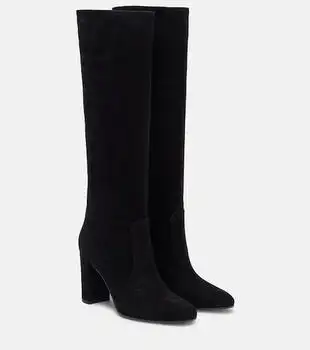 Gianvito Rossi | Glen 85 suede knee-high boots
