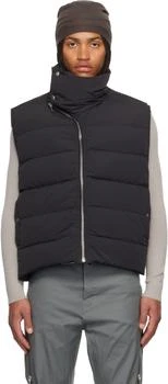 Rick Owens | Black Concordians SL Flight Down Vest