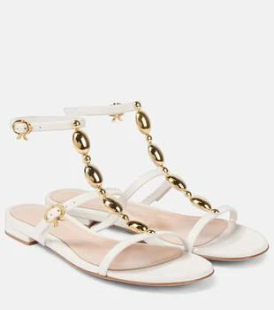 Gianvito Rossi | Embellished leather sandals