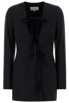 MAISON MARGIELA | Maison Margiela Collarless Buttoned Blazer