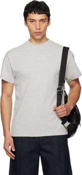Jil Sander | Three-Pack Gray Short-Sleeved T-shirts