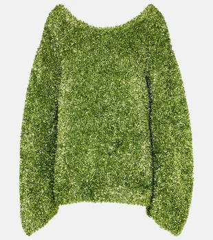 Dries Van Noten | Oversized lamé sweater