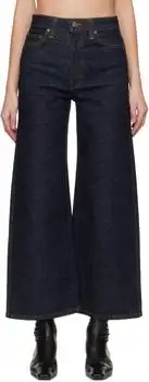 Khaite | Navy Delina Jeans