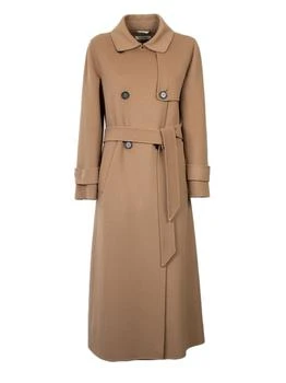 Max Mara |
S Max Mara Sem Double-Breasted Coat