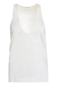 Yves Saint Laurent | Saint Laurent U-Neck Sleeveless Tank Top
