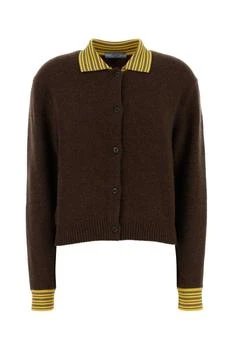 Prada | Miu Miu Long-Sleeved Button-Up Cardigan