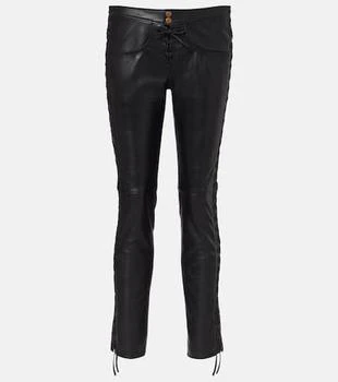Isabel Marant | Cyerra low-rise leather pants