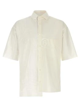 MM6 | MM6 Maison Margiela Two-Tone Poplin Shirt