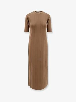 Max Mara | Orafo viscose blend midi dress