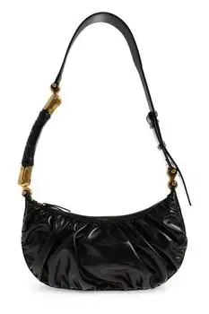 Balmain | Balmain Ébène Hobo Shoulder Bag
