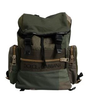 Dolce & Gabbana | Military Patchwork School Backpack Men's Bag