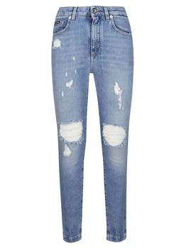 Dolce & Gabbana | Dolce & Gabbana Audrey Distressed Skinny Jeans