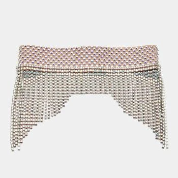 Gucci | Gucci Metallic Swarovski Crystal Fringed Headband