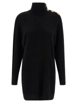 Balmain | Balmain Turtleneck Knit Dress
