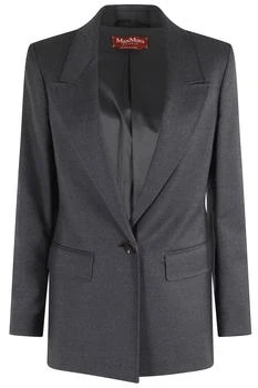 Max Mara | Max Mara Studio Bolsena Single-Breasted Tailored Blazer