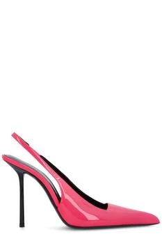 Yves Saint Laurent | Saint Laurent Kiss Pointed Toe Slingback Pumps