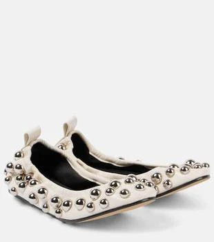 Isabel Marant | Belna studded leather ballet flats